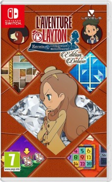 jeux video - L'Aventure Layton: Katrielle et la conspiration des millionnaires - Edition Deluxe