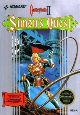 jeux video - Castlevania II - Simon's Quest