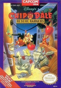 jeux video - Chip'n Dale - Rescue Rangers