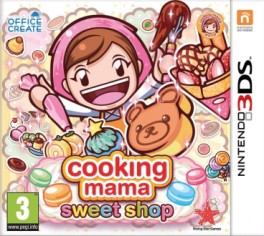 Jeu Video - Cooking Mama: Sweet Shop