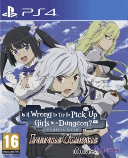 jeu video - DanMachi - Is It Wrong to Try to Pick Up Girls in a Dungeon? Infinite Combate