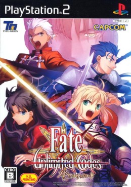 jeux video - Fate - Unlimited codes