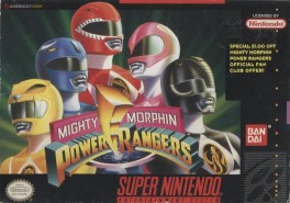 Jeu Video - Mighty Morphin Power Rangers