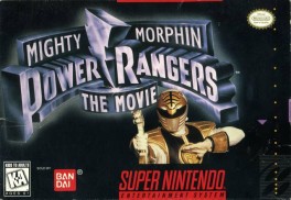jeux video - Mighty Morphin Power Rangers - The Movie