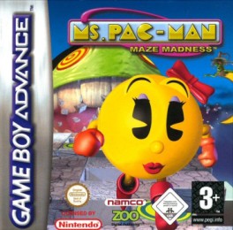 jeux video - Ms. Pac-Man - Maze Madness