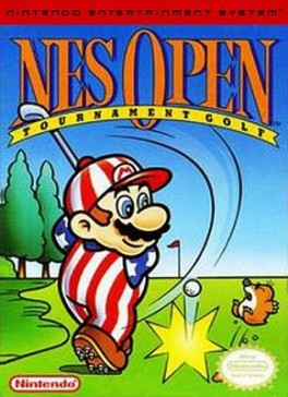 Jeu Video - NES Open Tournament Golf