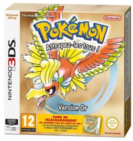 jeux video - Pokemon Or