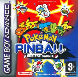 jeux video - Pokémon Pinball - Rubis & Saphir