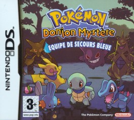 jeu video - Pokémon Donjon Mystere - Equipe De Secours Bleue