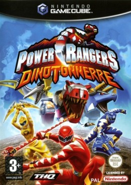 jeu video - Power Rangers - Dino Tonnerre