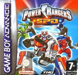 jeux video - Power Rangers - SPD