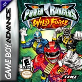 Jeu Video - Power Rangers - Wild Force