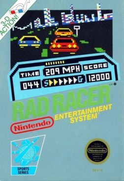 jeux video - Rad Racer