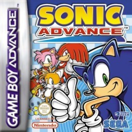 jeux video - Sonic Advance