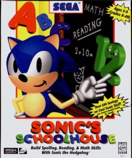 jeux video - Sonic Schoolhouse