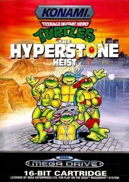 Jeu Video - Teenage Mutant Ninja Turtles - The Hyperstone Heist