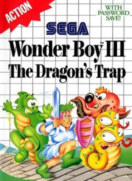 Jeu Video - Wonder Boy III - The Dragon's Trap