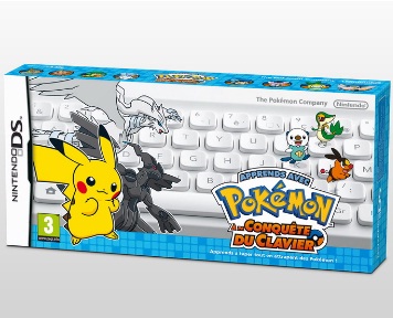 jeu video - Apprends avec Pokemon A la Conquête du Clavier