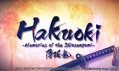 Hakuôki - Memories of the Shinsengumi