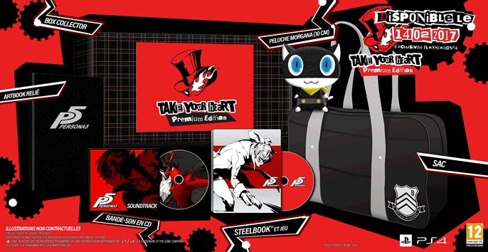 jeu video - Persona 5 - Edition Premium "Take Your Heart"