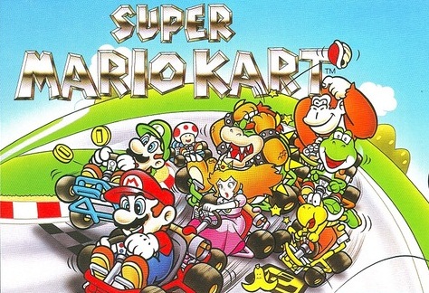 jeu video - Super Mario Kart