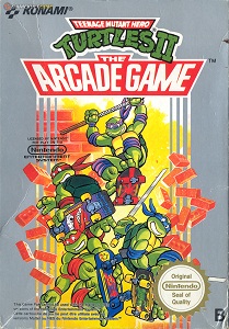Jeu Video - Teenage Mutant Ninja Turtles II - The Arcade Game