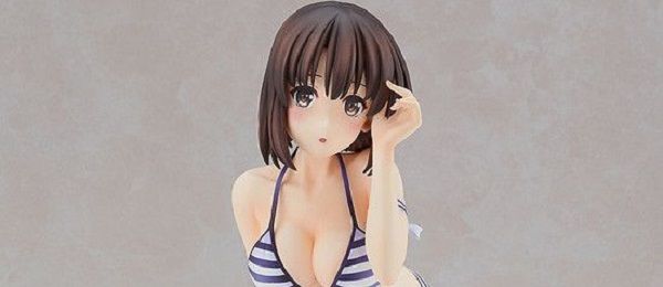 Megumi Kato en maillot chez Good Smile Company, 15 Juillet 2021