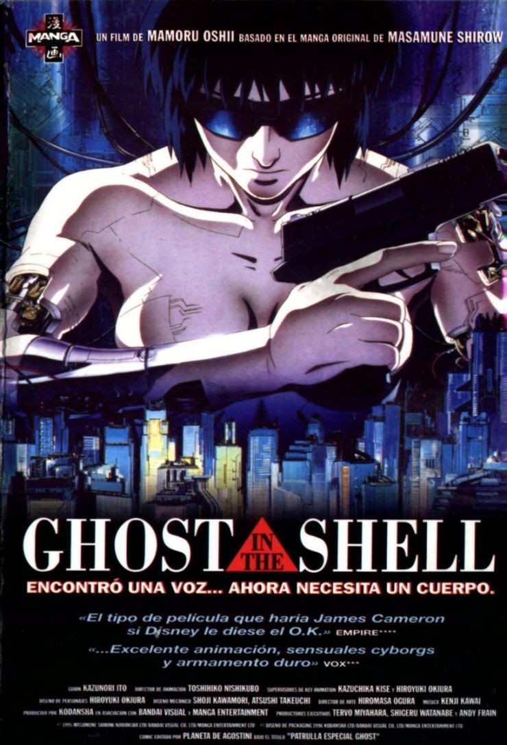 Ghost in the shell affiche it anime