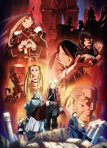 Fullmetal alchemist brotherhood anime visual1