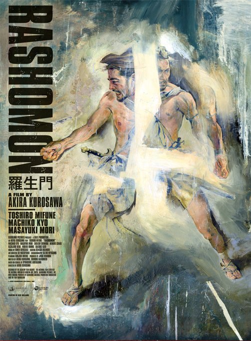 Rashomon kurosawa affiche us