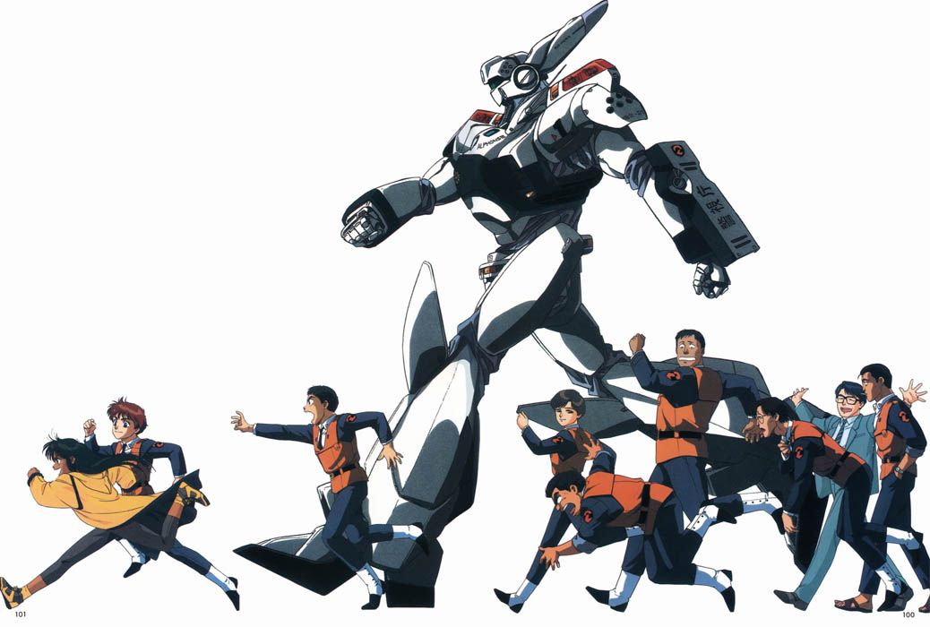 Patlabor anime visual