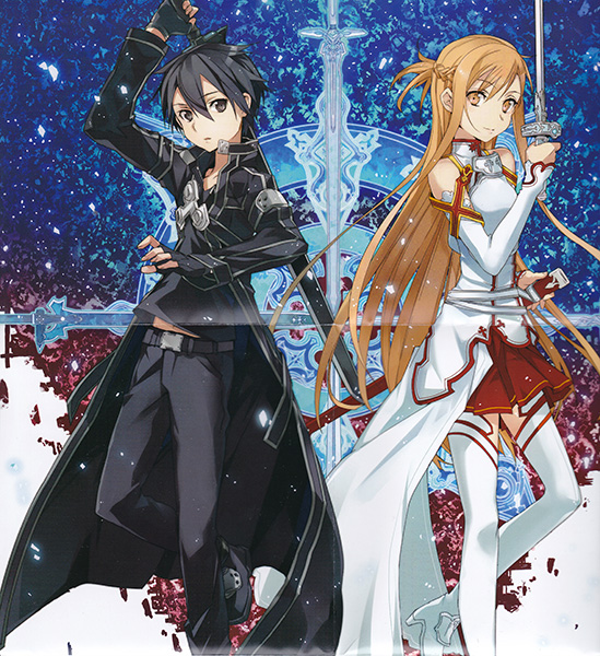 Sword art on line anime visual 3