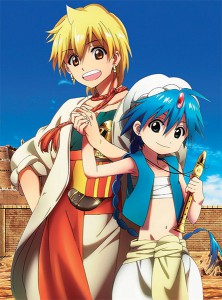 Magi anime saison 1 visual 1