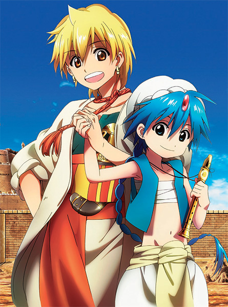 Magi - The Labyrinth of Magic Magi-anime-saison-1-visual-1