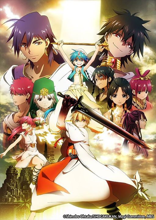 Magi anime saison 1 visual 2