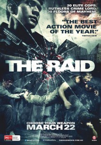The raid affiche au