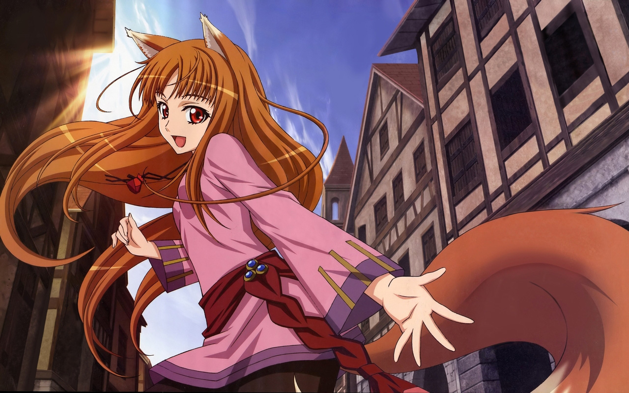 Spice wolf anime visual 1