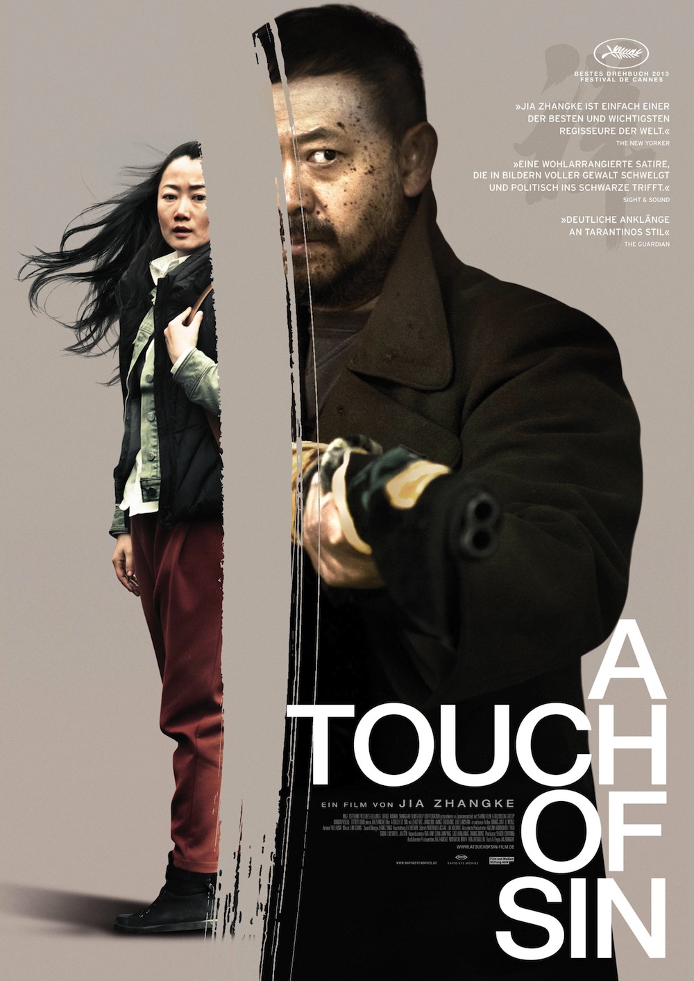 A Touch of Sin affiche allemande