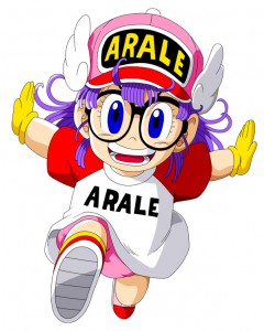 Arale anime visual 1