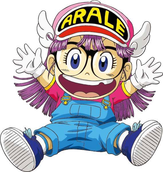 Arale anime visual 3