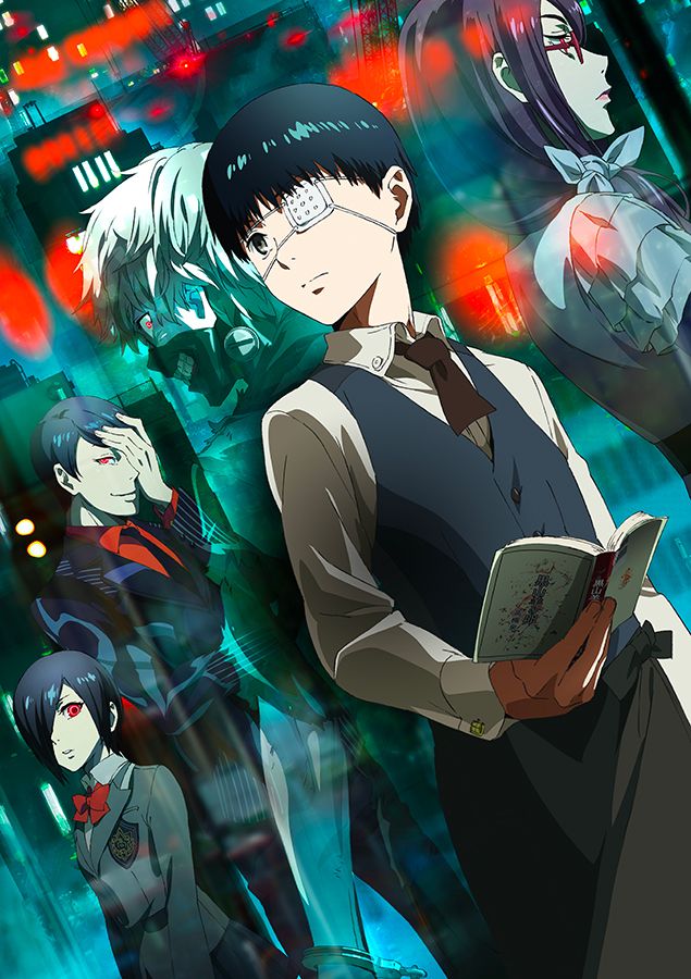 Tokyo ghoul anime visual 1