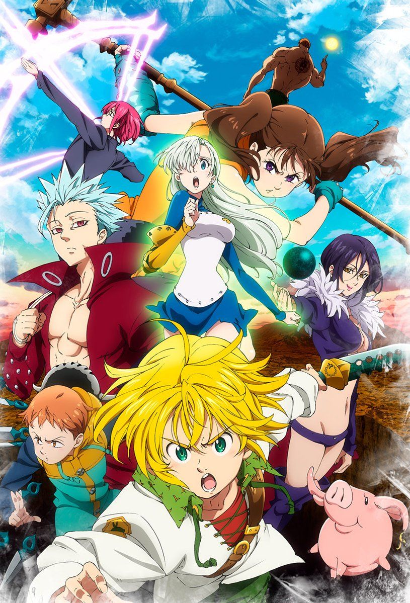 Seven deadly sins S2 anime visual 1