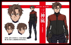 Triage x anime characters arashi