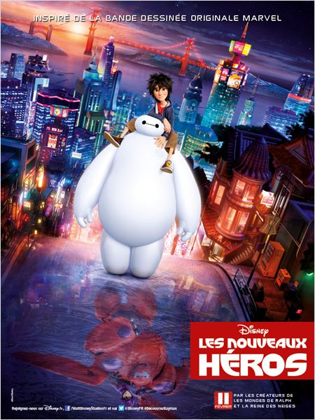 Les nouveaux heros baymax affiche2