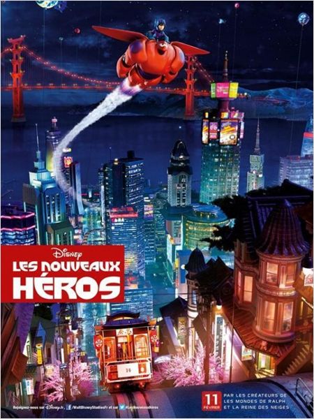 Les nouveaux heros baymax affiche4