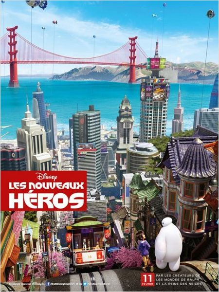 Les nouveaux heros baymax affiche5