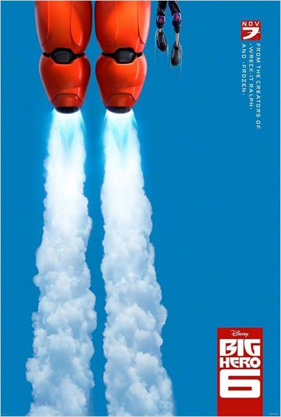 Les nouveaux heros baymax affiche8