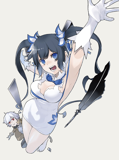 Danmachi anime visual 1