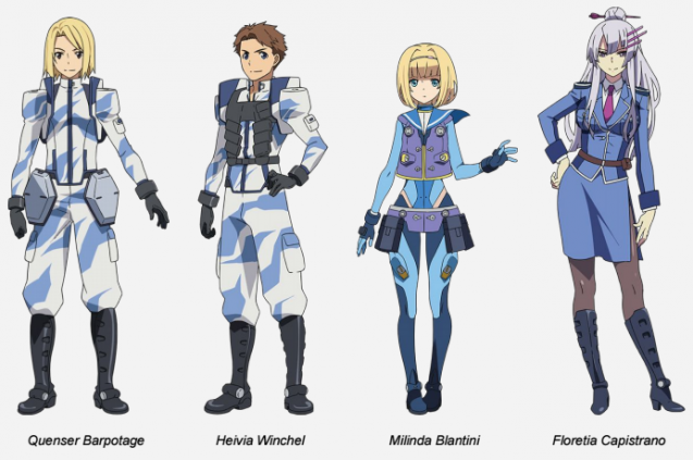 Heavy object characters personnages