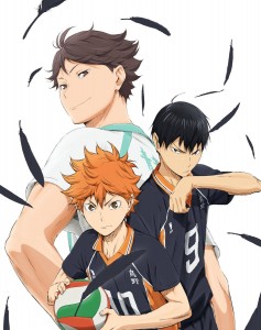 Haikyu saison 2 anime visual 1